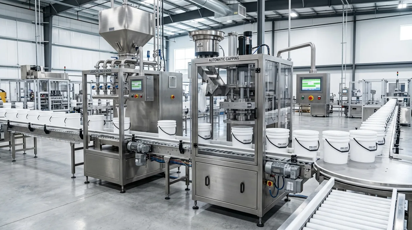 Pail & Bucket Filling Lines